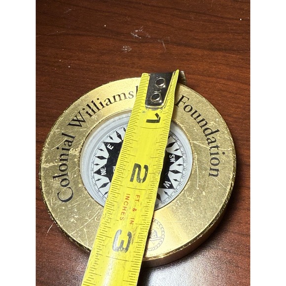 Weems & Plath Annapolis, MD Foundation Compass Desk Accessory, 3" W, USA - Picture 4 of 4